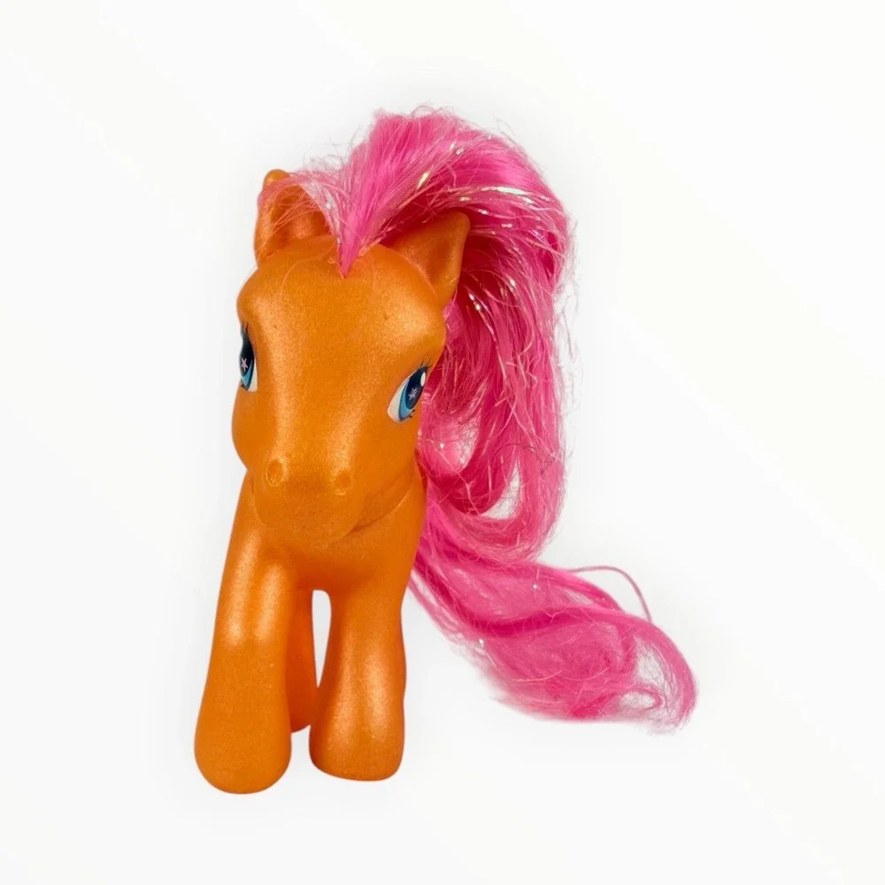 VTG‎ 2002 G3 My Little Pony Sparkleworks Shimmery Figure With Glitter Hair